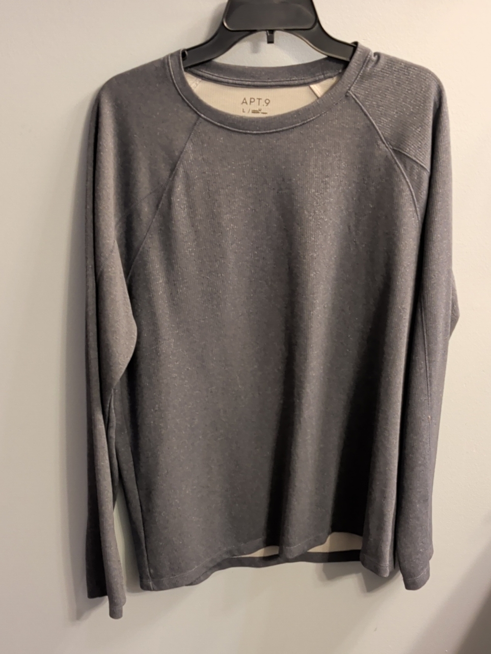 🍉Apt. 9 Men's Dark Heather Gray Crewneck Pullover
